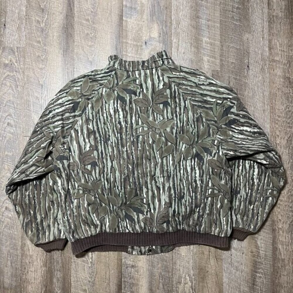 Vintage 90s Realtree Camo Bomber Snap Button Jacket Mens Size XL/XXL - Picture 5 of 5
